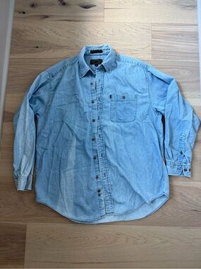 Vintage Denim button down shirt